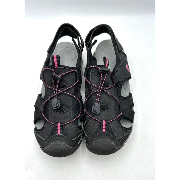 Crivit Hiking Sandals Women's 8 Black/Gray Outdoor Shoes - Picture 2 of 14